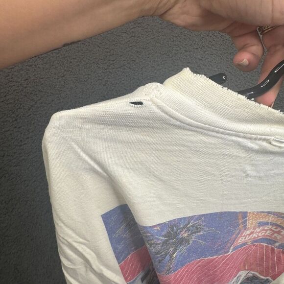 Vintage In N Out Burger T-Shirt Southern California Single Stitch XL 80s - Picture 13 of 13